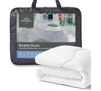 The Fine Bedding Company Breathe Summer - Edredón de Verano Ligero con Eco Smartfil Reciclado, hipoalergénico y Lavable, edredón de Calidad hotelera, tamaño Doble