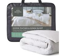 The Fine Bedding Company - Edredón de Plumas y plumón de Ganso, Individual, 4,5 TOG