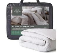 The Fine Bedding Company - Edredón de plumón de Ganso - King, 10,5 TOG