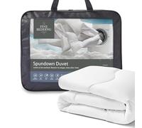 The Fine Bedding Company Spundown - Edredón Doble de 4,5 TOG, Ligero, hipoalergénico, cálido, Lavable, para Verano, Cama de Matrimonio, Calidad de Hotel, con Nuestro Relleno Reciclado Eco Smartfil