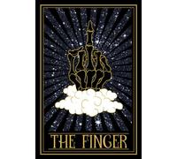 The Finger: Notebook: Middle Finger Gifts For Brother (110 Blank Dot Grid pages)