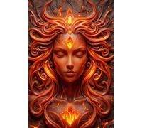 The Fire Goddess Frequency Journal: A Dotted Line Notebook for Passion, Creative Transformation, and Spiritual Will - 124 Pages for Sacred Expression