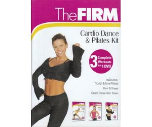The Firm Cardio Dance & Pilates Kit, 3 Complete Workouts on 1 DVD, includes Sculpt & Tone Pilates, Burn & Shape, Cardio Dance Slim Down