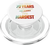 The First 70 Years of Childhood Are Always The Hardest PopSockets PopGrip para MagSafe