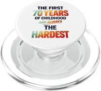 The First 70 Years of Childhood Are Always The Hardest PopSockets PopGrip para MagSafe