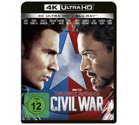 The First Avenger: Civil War (4K Ultra-HD) (+ Blu-ray 2D) (4K UHD Blu-ray) Evans