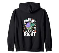 The First Day IS Easy Right Sudadera con Capucha
