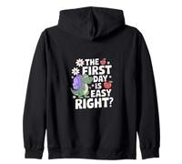 The First Day IS Easy Right Sudadera con Capucha