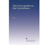 The First epistle to the Corinthians