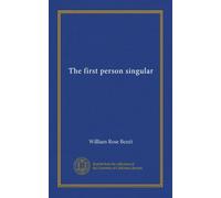 The first person singular (Vol-1)