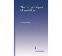 The first principles of evolution