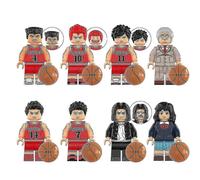 The First Slam Dunk Building Block Figures Set Of , Collectible Assembled Figures Playset Toys Gifts