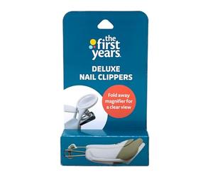 The First Years Clipper Deluxe Nail con 4x veces lejos lupa