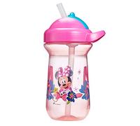 The First Years Taza de paja para niños pequeños, Disney Mickey Mouse, 10 onzas