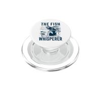 The Fish Whisperer US Flag Funny Fishing PopSockets PopGrip para MagSafe