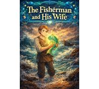 The Fisherman and His Wife: A Classic Grimm Fairy Tale about Wishes Greed and Contentment, Illustrated Story Edition for Relaxed Reading Bedtime Moments and ESL English Learning