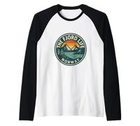 The Fjord Life Noruega Nordic Travel Outdoor Camiseta Manga Raglan