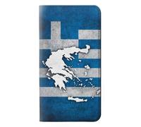 The Flag of Greece Caso Del Tirón Funda Carcasa Case para iPhone 16e