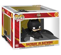 The Flash Batman En Batwing POP Rides #121 Figura De Vinilo FUNKO