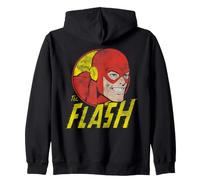 The Flash Big Face Circle Sudadera con Capucha