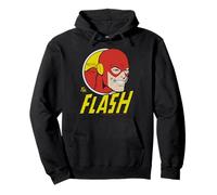 The Flash Logo Comic Hero Circle Rojo Amarillo Velocidad Sudadera con Capucha