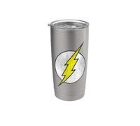 The Flash Logo Distressed Vaso térmico de acero inoxidable de doble pared