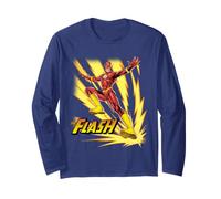 The Flash Logo Foot Down Manga Larga