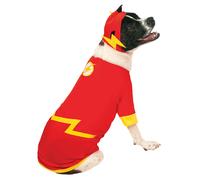 The Flash Mascota Disfraz Perro Gato Disfraz Traje Super Héroe Autorizado