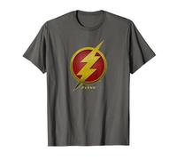 The Flash Movie Flash Symbol Camiseta, Hombre, Asfalto, XXL