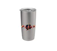 The Flash Movie Logo Vaso térmico de acero inoxidable de doble pared