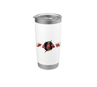 The Flash Movie Logo Vaso térmico de acero inoxidable de doble pared