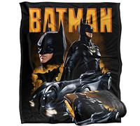 The Flash Multiple Batman Manta súper suave con tacto sedoso - 152 x 127 cm