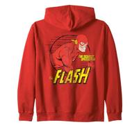 The Flash Old School Circle Sudadera con Capucha
