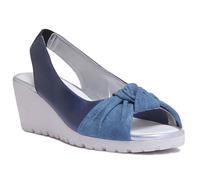 The Flexx Lamu S-Flex Con Taco Trasero En Azul Marino Talla EU 36-42
