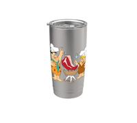 The Flintstones Beef Vaso térmico de acero inoxidable de doble pared
