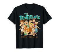 The Flintstones Family and House Background Camiseta