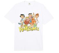 The Flintstones Family and Logo Comfort Colors Adult Heavyweight T-Shirt