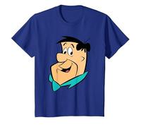 The Flintstones Fred Face Camiseta, Niños, Azul Real, 2 años