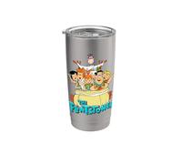 The Flintstones Vintage Ride On Vaso térmico de acero inoxidable de doble pared