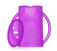 The Flipping Holder, una bolsa de comida y un soporte para jugo para bebés, niños y niños, Púrpura