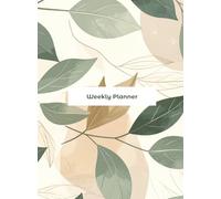 The Floral Minimalist Weekly Planner: Structured 15-Minute Daily Scheduling (9 AM-5 PM)