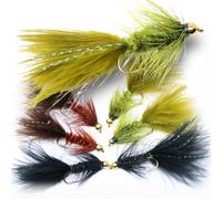 The Fly Crate Woolly Bugger - Juego de cañas para Pesca con Mosca, Surtido - Tamaño #10
