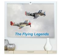 The Flying Legends (High Quality Premium Wall Calendar 2027 DIN A2 landscape),CALVENDO 12 Month Wall Calendar: Famous aircraft of WW2