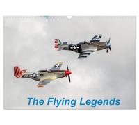 The Flying Legends (Wall Calendar 2027 DIN A3 landscape), CALVENDO 12 Month Wall Calendar: Famous aircraft of WW2