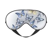 The Flying-Up Butterflies - Antifaz para dormir de doble cara, máscaras para dormir para mujeres y hombres, cubiertas opacas para dormir, viajes
