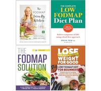 The Fodmap Friendly Kitchen Cookbook, The Complete Low Fodmap Diet Plan, The Fodmap Solution & Low Fodmap Diet For Beginners 4 Books Collection Set