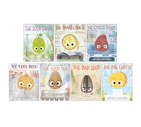 The Food Group Series 7 Books Collection Set By Jory John(The Bad Seed, The Good Egg, The Cool Bean, The Couch Potato, The Smart Cookie, The Sour Grape & The Big Cheese)