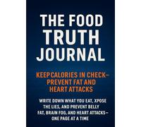 The Food Truth Journal. Keep Calories in Check - Prevent Fat and Heart Attacks: Write down what you eat, expose the lies, and prevent belly fat, brain fog, and heart attacks - one page at a time.