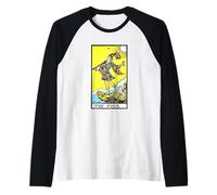 The Fool Tarot Card Camiseta Manga Raglan
