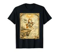The Fool Tarot Card Shiba Inu Funny Dog Kawaii Arte Japonés Camiseta